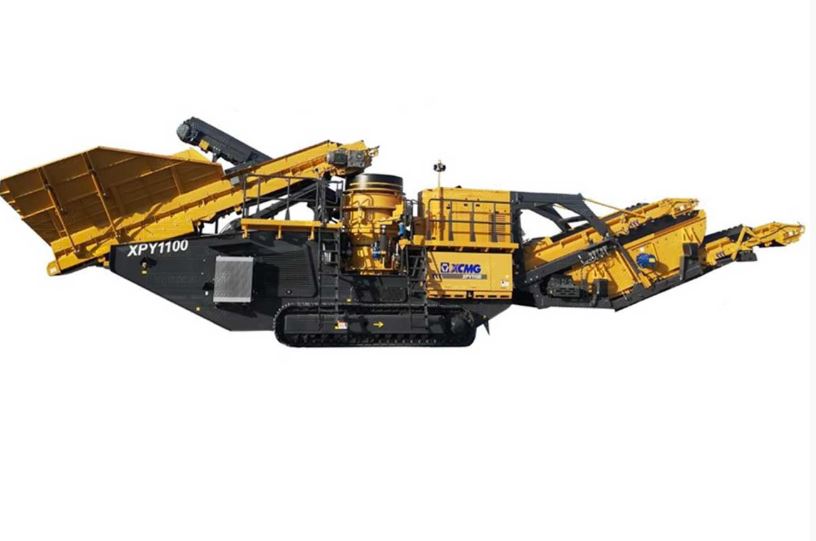 Мобильная ударная центробежная дробильная установка XCMG XPL1000 (дизельная)
