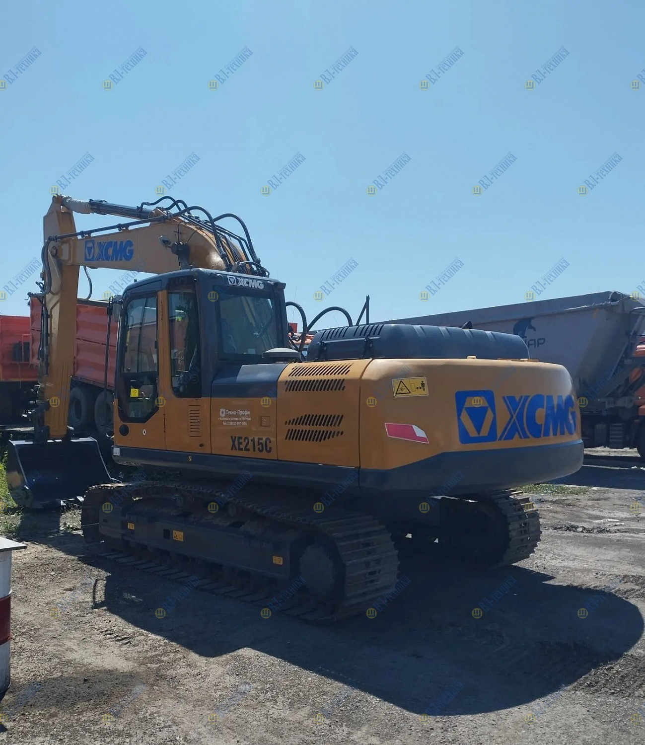 Передача клиенту гусеничного экскаватора XCMG XE215C  - 01.07.2026, г. Барнаул